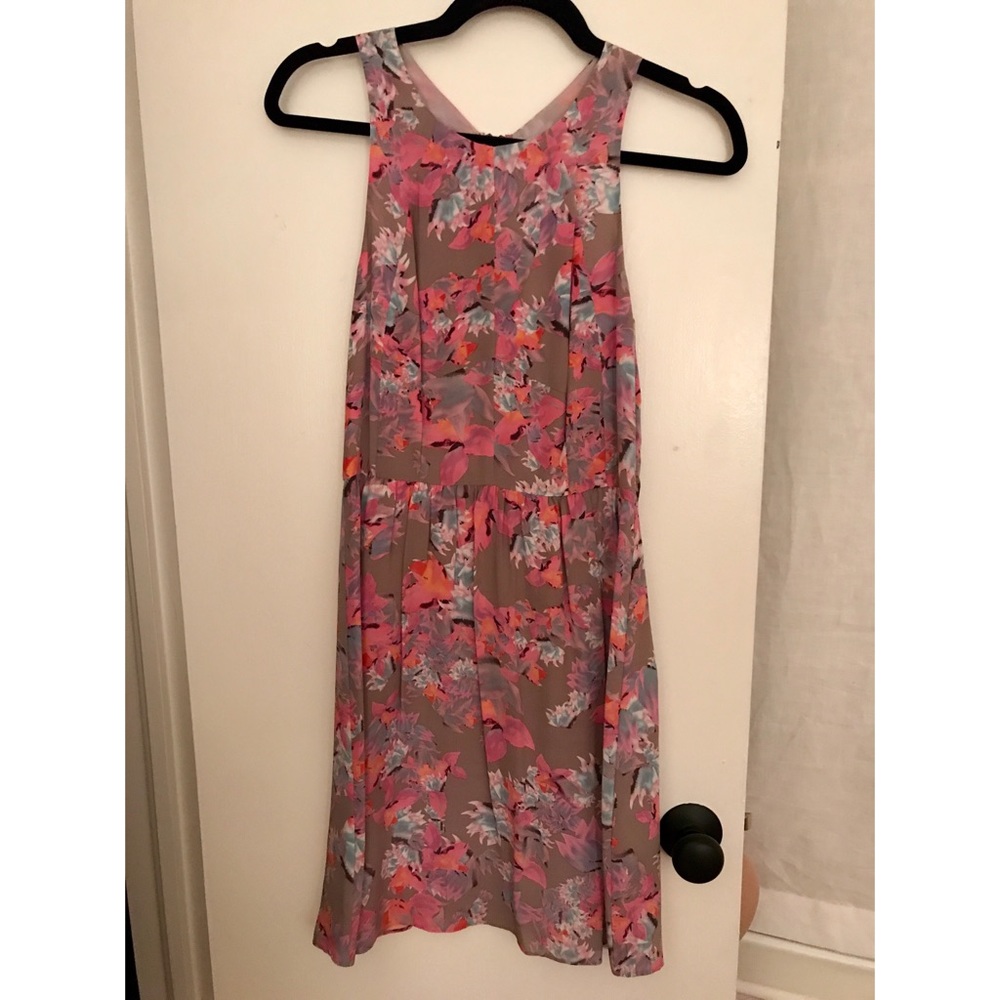 Rebecca Taylor Coral Reef Floral Printed Dress